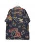 RRL (ダブルアールエル) TROPICAL PRINT HAWAIIAN SHIRTS ネイビー サイズ:L：28000円