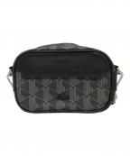 LACOSTEラコステ）の古着「ザ ブレンド グレインテクスチャーショルダーバッグ」｜ブラック