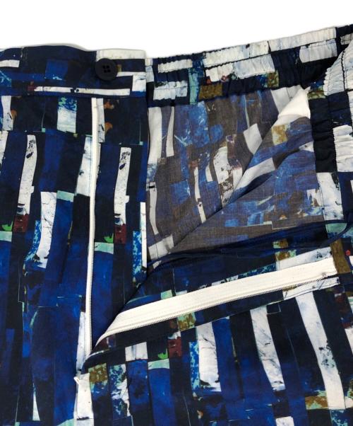 HERALBONY（ヘラルボニー）HERALBONY (ヘラルボニー) リラックスハーフパンツ「海」 レッド サイズ:mlの古着・服飾アイテム