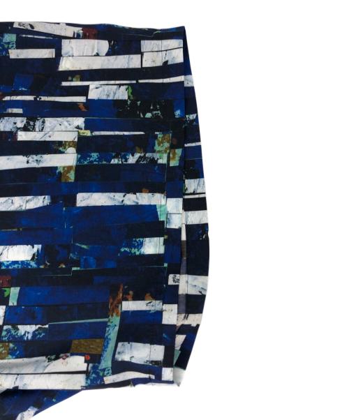 HERALBONY（ヘラルボニー）HERALBONY (ヘラルボニー) リラックスハーフパンツ「海」 レッド サイズ:mlの古着・服飾アイテム