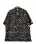 HERALBONY（ヘラルボニー）の古着「オープンカラーシャツ「（無題）（丸）」」｜ブラック