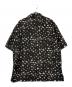 HERALBONY (ヘラルボニー) オープンカラーシャツ「（無題）（丸）」 ブラック サイズ:FREE：8000円
