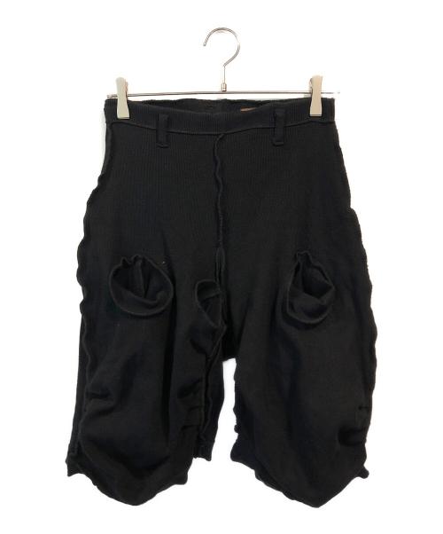 NEMETH（ネメス）Nemeth (ネメス) 立体裁断 スウェットパンツ ブラック サイズ:なしの古着・服飾アイテム