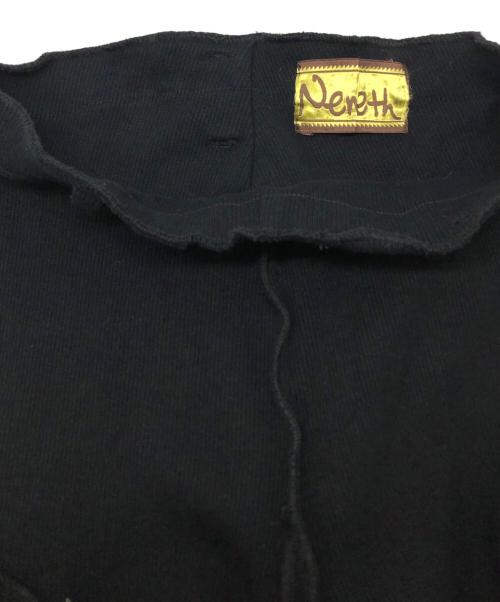 NEMETH（ネメス）Nemeth (ネメス) 立体裁断 スウェットパンツ ブラック サイズ:なしの古着・服飾アイテム