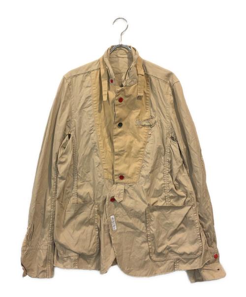 UNDERCOVER（アンダーカバー）UNDERCOVER (アンダーカバー) 13SSOXダブルカフスシャツジャケット/ ベージュ サイズ:SIZE 2の古着・服飾アイテム