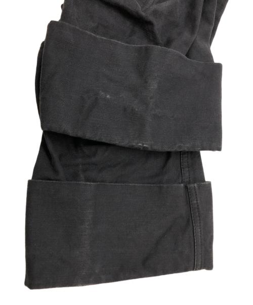 NEMETH（ネメス）Nemeth (ネメス) 立体裁断ブラックデニム ブラック サイズ:Mの古着・服飾アイテム