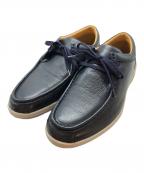 REGAL Walkerリーガルウォーカー）の古着「GRAIN LEATHER TYROLEAN SHOES」｜ネイビー