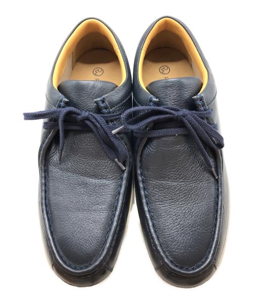 REGAL Walker（リーガルウォーカー）Regal Walker (リーガルウォーカー) GRAIN LEATHER TYROLEAN SHOES ネイビー サイズ:27cmの古着・服飾アイテム