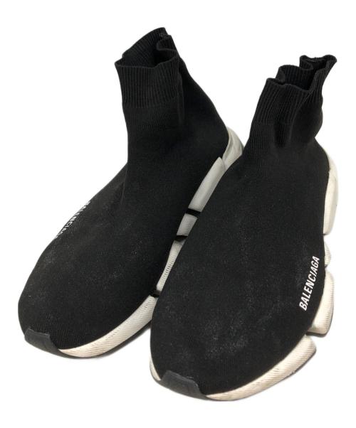 BALENCIAGA（バレンシアガ）BALENCIAGA (バレンシアガ) ハイカットスニーカー ブラック サイズ:SIZE 28.5cmの古着・服飾アイテム