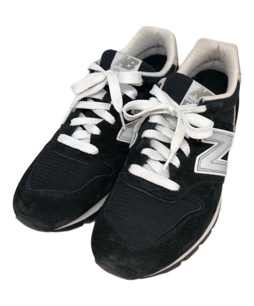 NEW BALANCE（ニューバランス）NEW BALANCE (ニューバランス) メイドインUSA996ローカットスニーカー ブラック サイズ:SIZE 27cmの古着・服飾アイテム
