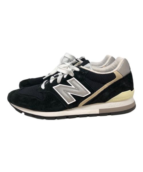 NEW BALANCE（ニューバランス）NEW BALANCE (ニューバランス) メイドインUSA996ローカットスニーカー ブラック サイズ:SIZE 27cmの古着・服飾アイテム
