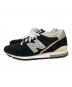 NEW BALANCE (ニューバランス) メイドインUSA996ローカットスニーカー ブラック サイズ:SIZE 27cm：13000円