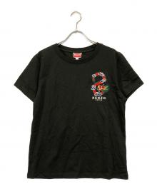 KENZO（ケンゾー）の古着「ドラゴン刺繍Tシャツ」｜ブラック