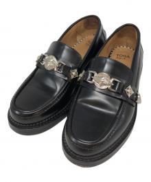 TOGA PULLA（トーガ プルラ）の古着「メタルローファー」｜ブラック