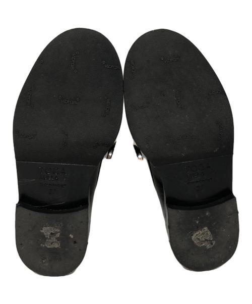 TOGA PULLA（トーガ プルラ）TOGA PULLA (トーガ プルラ) メタルローファー ブラック サイズ:SIZE 37の古着・服飾アイテム