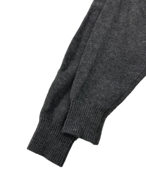 yokosakamoto（ヨウコサカモト）YOKOSAKAMOTO (ヨウコサカモト) ニットコーチジャケット グレー サイズ:SIZE Mの古着・服飾アイテム