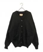yokosakamotoヨウコサカモト）の古着「Vネックカーディガン」｜ブラック