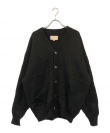 yokosakamoto（ヨウコサカモト）の古着「Vネックカーディガン」｜ブラック
