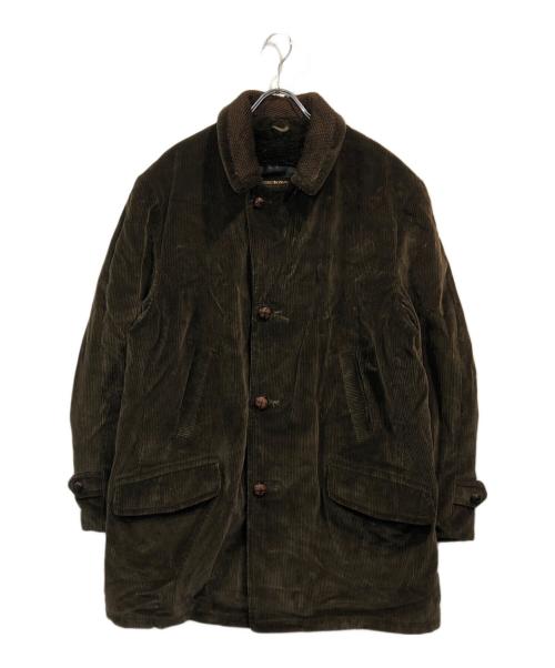 Sears（シアーズ）Sears (シアーズ) ヴィンテージクルミボタンコーデュロイコート オリーブ サイズ:SIZE 42の古着・服飾アイテム