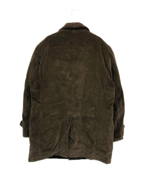 Sears（シアーズ）Sears (シアーズ) ヴィンテージクルミボタンコーデュロイコート オリーブ サイズ:SIZE 42の古着・服飾アイテム