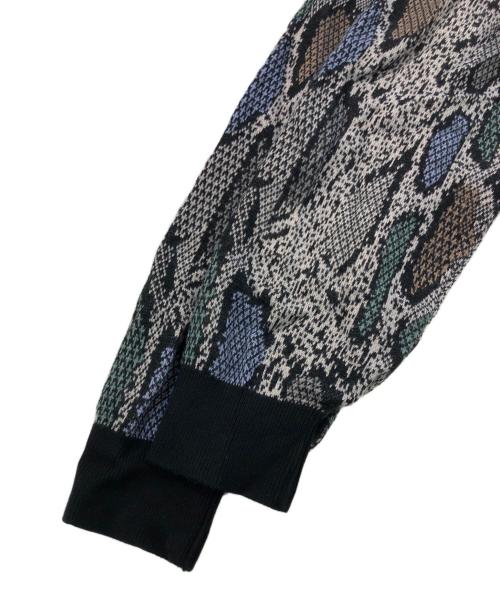 WACKO MARIA（ワコマリア）WACKO MARIA (ワコマリア) パイソンニットポロシャツ グレー サイズ:SIZE Lの古着・服飾アイテム