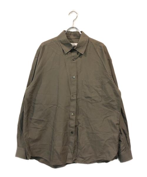 cornier（コルニエ）Cornier (コルニエ) レギュラーカラーシャツ グレー サイズ:Mの古着・服飾アイテム