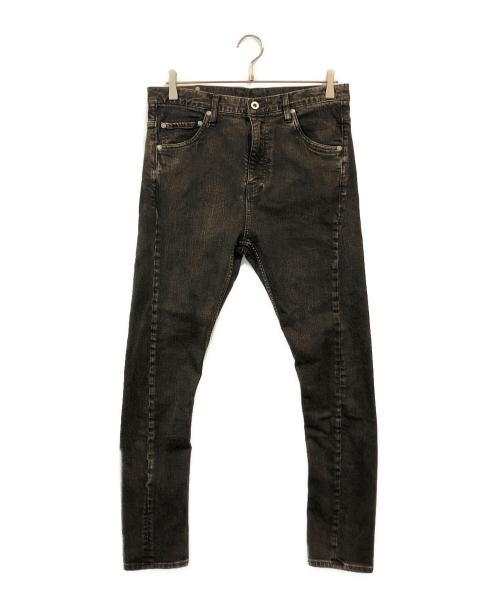 ISAMU KATAYAMA BACKLASH（イサムカタヤマ・バックラッシュ）ISAMU KATAYAMA BACKLASH (イサムカタヤマ・バックラッシュ) スキニーデニムパンツ ブラック サイズ:Mの古着・服飾アイテム