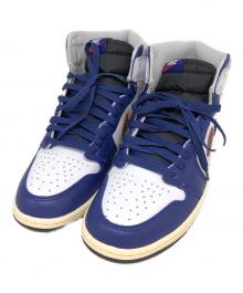 NIKE（ナイキ）の古着「エアジョーダン1 ハイ OG レアエア」｜ホワイト×ブルー