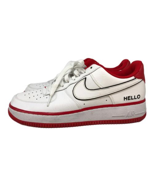 NIKE（ナイキ）NIKE (ナイキ) エア フォース 1 07 ロー LX “ハロー ホワイト×レッド サイズ:SIZE 28cmの古着・服飾アイテム