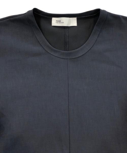 TOGA ARCHIVES（トーガアーカイブス）TOGA ARCHIVES (トーガアーカイブス) ボンディングジャージトップ ネイビー サイズ:SIZE 38の古着・服飾アイテム