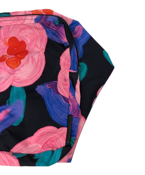 ISSEY MIYAKE（イッセイミヤケ）ISSEY MIYAKE (イッセイミヤケ) パッカブルフラワープリント2WAYパンツ ピンク サイズ:2の古着・服飾アイテム