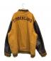 Timberland (ティンバーランド) レザースリーブスタジャン イエロー サイズ:SIZE 3XL：20000円