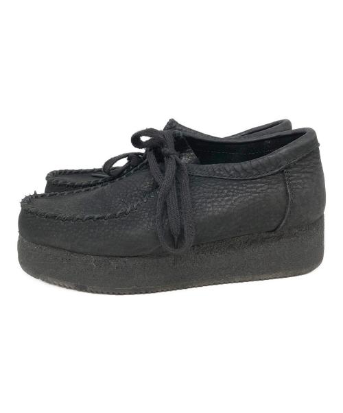 CLARKS ORIGINALS（クラークス オリジナルズ）Clarks Originals (クラークス オリジナルズ) ワラビーシューズ ブラック サイズ:SIZE 23.5cmの古着・服飾アイテム