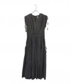 CELFORDセルフォード）の古着「水玉模様 洗えるドレス」｜ブラック