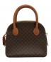 CELINE（セリーヌ）の古着「マカダムミニハンドバッグ」｜ブラウン