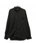 BLACK COMME des GARCONS（ブラックコムデギャルソン）の古着「ジップデザイン長袖シャツ」｜ブラック
