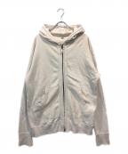 45Rフォーティファイブ・アール）の古着「ダブルジップパーカー」｜ベージュ