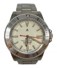 NAVAL WATCH Produced by LOWERCASE（ナバルウォッチ プロデュースド バイ ロウワーケース）の古着「腕時計」｜ホワイト