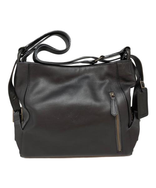 MOTHERHOUSE（マザーハウス）MOTHERHOUSE (マザーハウス) ヨゾラレザーバッグ グレーの古着・服飾アイテム