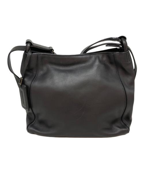 MOTHERHOUSE（マザーハウス）MOTHERHOUSE (マザーハウス) ヨゾラレザーバッグ グレーの古着・服飾アイテム