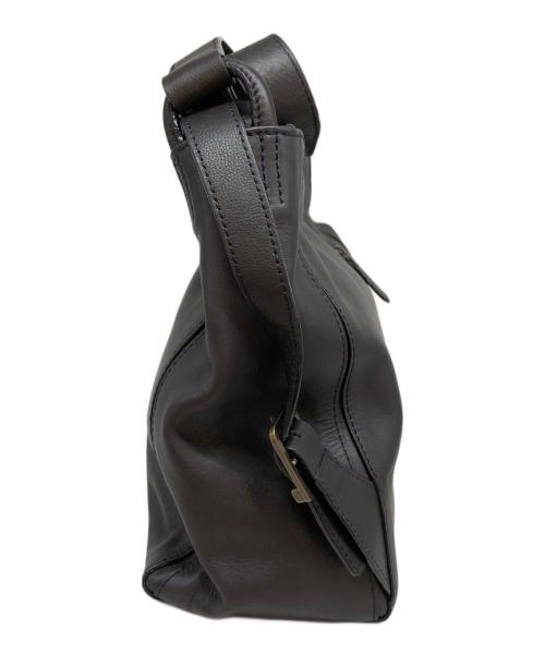 MOTHERHOUSE（マザーハウス）MOTHERHOUSE (マザーハウス) ヨゾラレザーバッグ グレーの古着・服飾アイテム