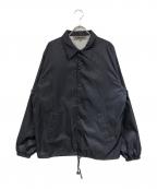 GOOD DESIGN SHOP COMME des GARCONSグッドデザインショップ コムデギャルソン）の古着「バックロゴコーチジャケット」｜ネイビー