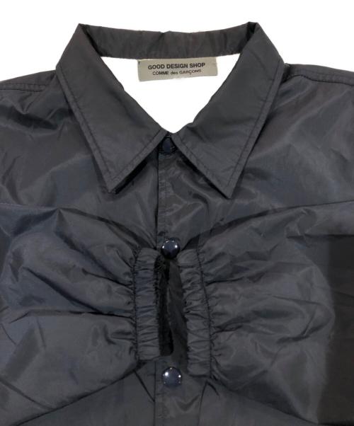 GOOD DESIGN SHOP COMME des GARCONS（グッドデザインショップ コムデギャルソン）GOOD DESIGN SHOP COMME des GARCONS (グッドデザインショップ コムデギャルソン) バックロゴコーチジャケット ネイビー サイズ:SIZE Mの古着・服飾アイテム