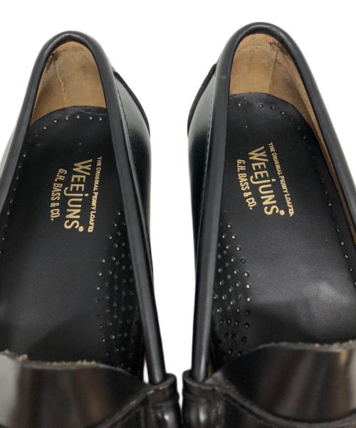 G.H.BASS&CO.（ジー・エイチ・バス・コー）G.H.BASS&CO. (ジー・エイチ・バス・コー) ラーソンコインローファー ブラック サイズ:40Eの古着・服飾アイテム