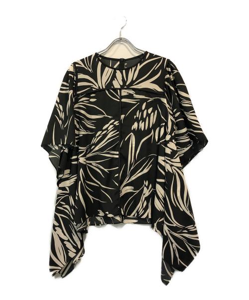 ADORE（アドーア）ADORE (アドーア) ドローイングプリントブラウス ブラック サイズ:38の古着・服飾アイテム