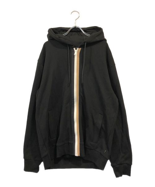 BOSS（ボス）BOSS (ボス) ジップパーカー ブラック サイズ:Lの古着・服飾アイテム