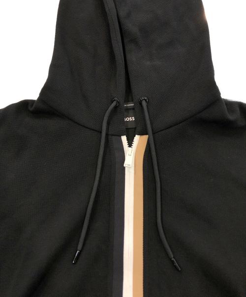 BOSS（ボス）BOSS (ボス) ジップパーカー ブラック サイズ:Lの古着・服飾アイテム