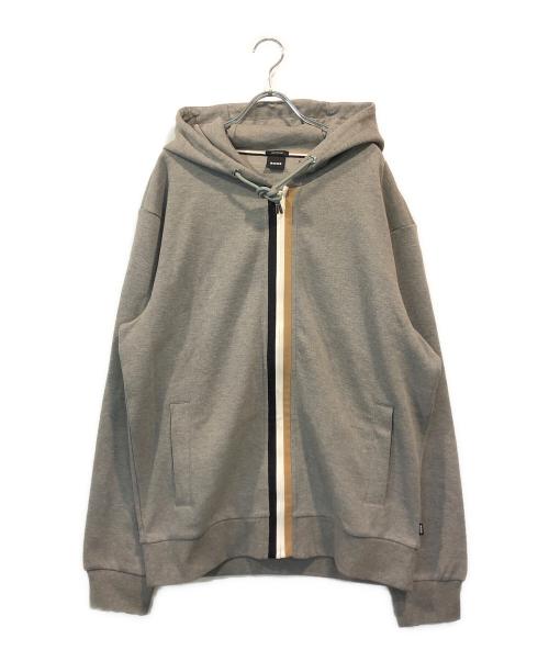 BOSS（ボス）BOSS (ボス) ジップパーカー グレー サイズ:Lの古着・服飾アイテム