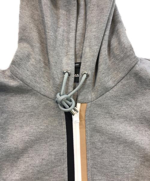 BOSS（ボス）BOSS (ボス) ジップパーカー グレー サイズ:Lの古着・服飾アイテム
