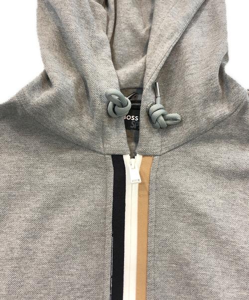 BOSS（ボス）BOSS (ボス) ジップパーカー グレー サイズ:Mの古着・服飾アイテム